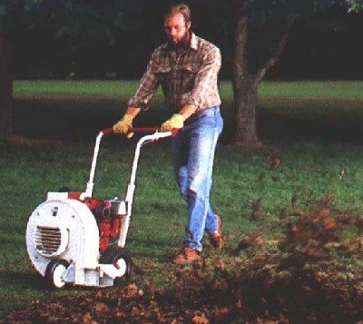 pull behind blower